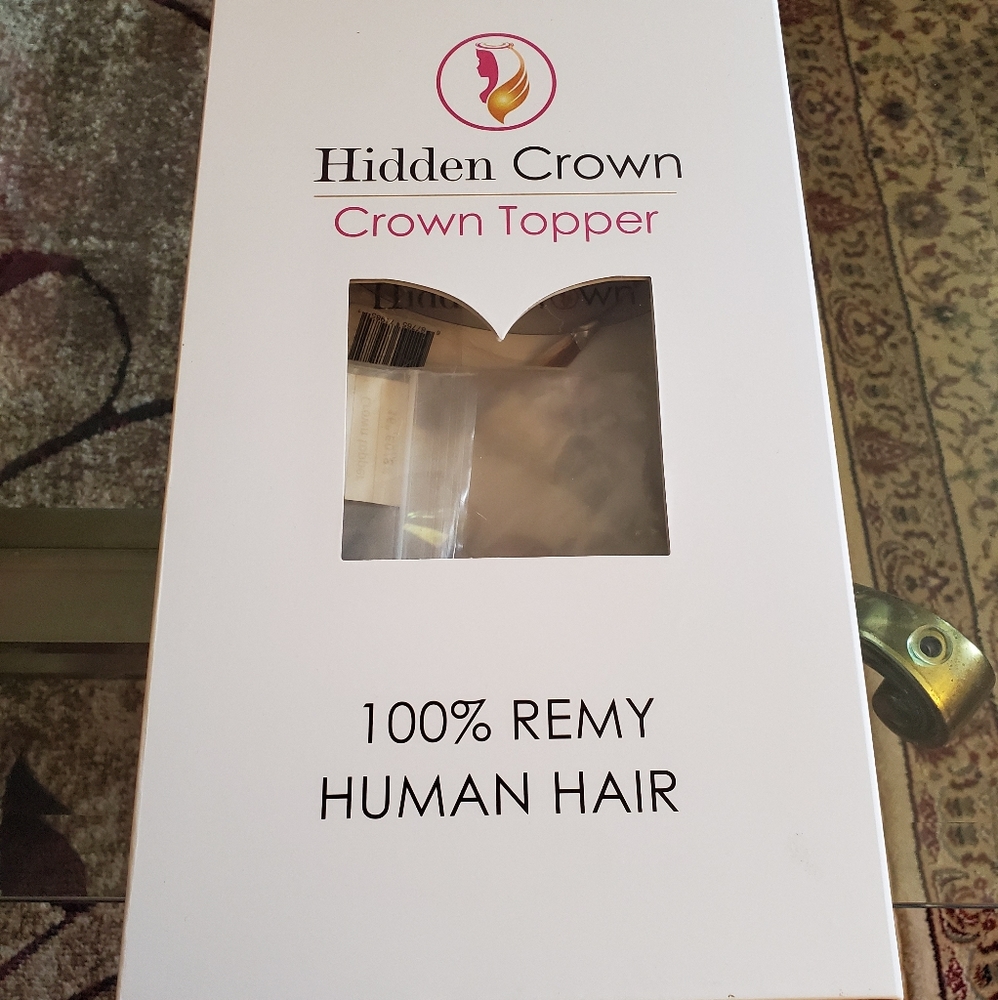 Hidden Crown Human Hair Topper